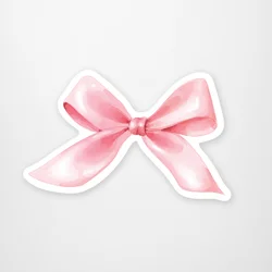 Pink Bow Sticker