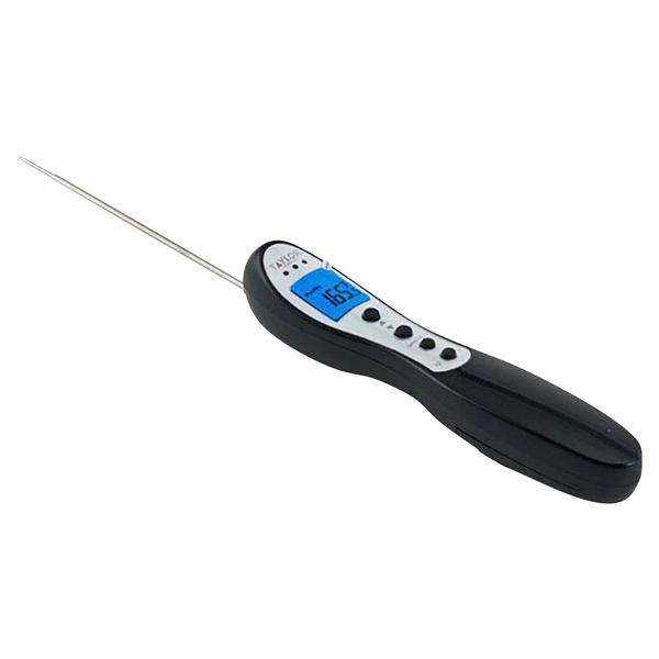 slide 1 of 1, Taylor PRO Folding Probe Thermometer with Presets, 1 ct