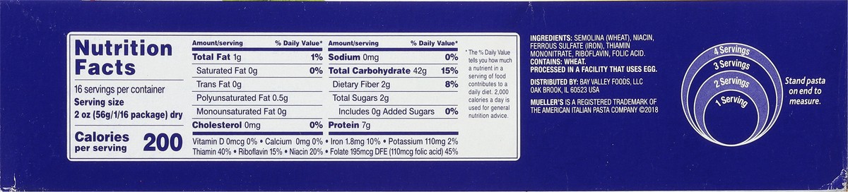 slide 12 of 14, Mueller's Spaghetti 32 oz, 32 oz