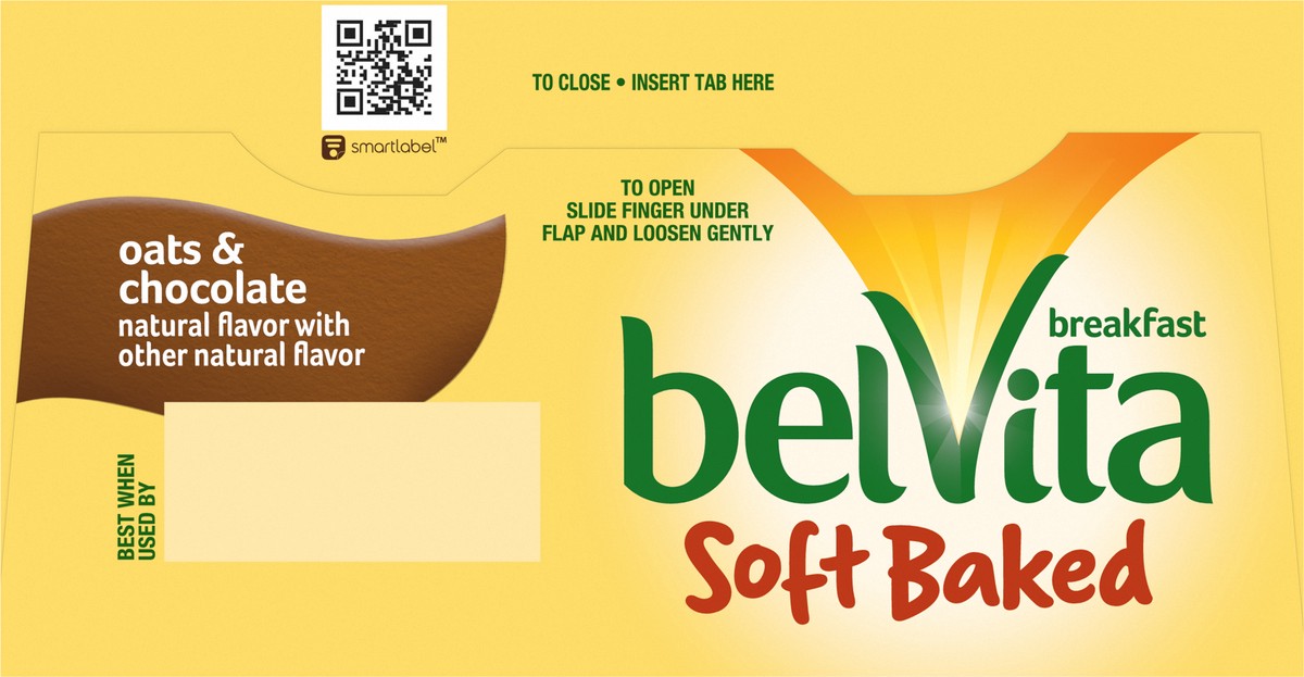 slide 2 of 9, belVita Soft Baked Oats And Chocolate, 8.8 oz