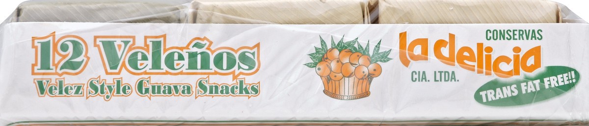 slide 1 of 5, Delicia Velez Style Guava Snacks, 16 oz