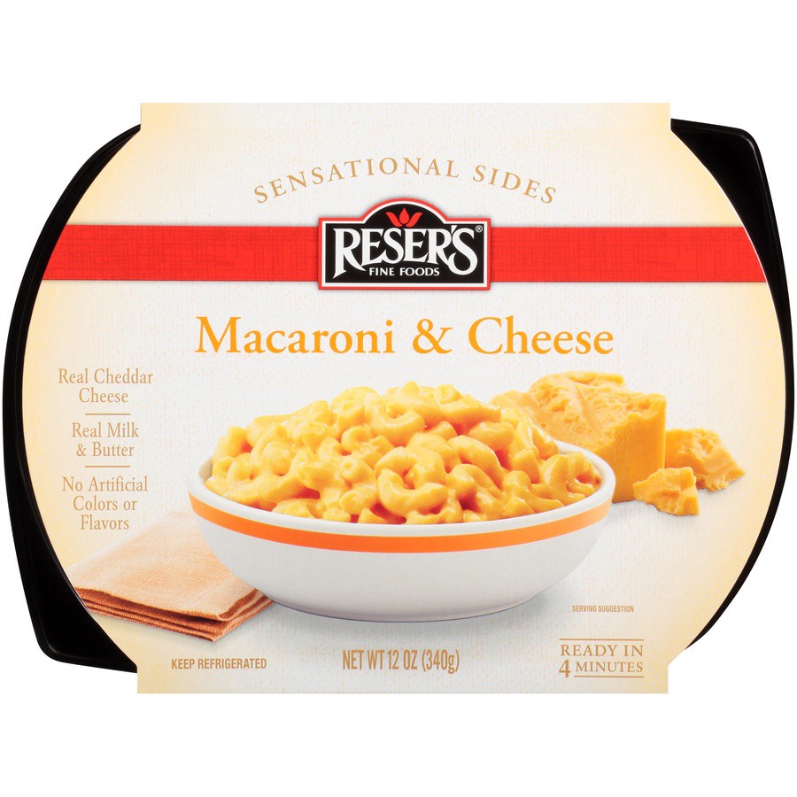 slide 1 of 9, Reser's Macaroni & Cheese 12 oz., 12 oz