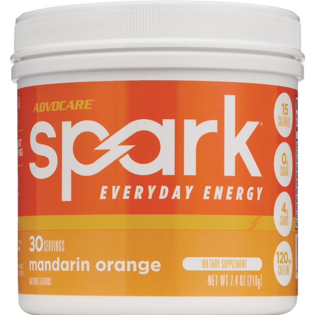 slide 1 of 1, Spark Canister Vitamin And Amino Acid Supplement, Mandrian Orange, 7.4 oz