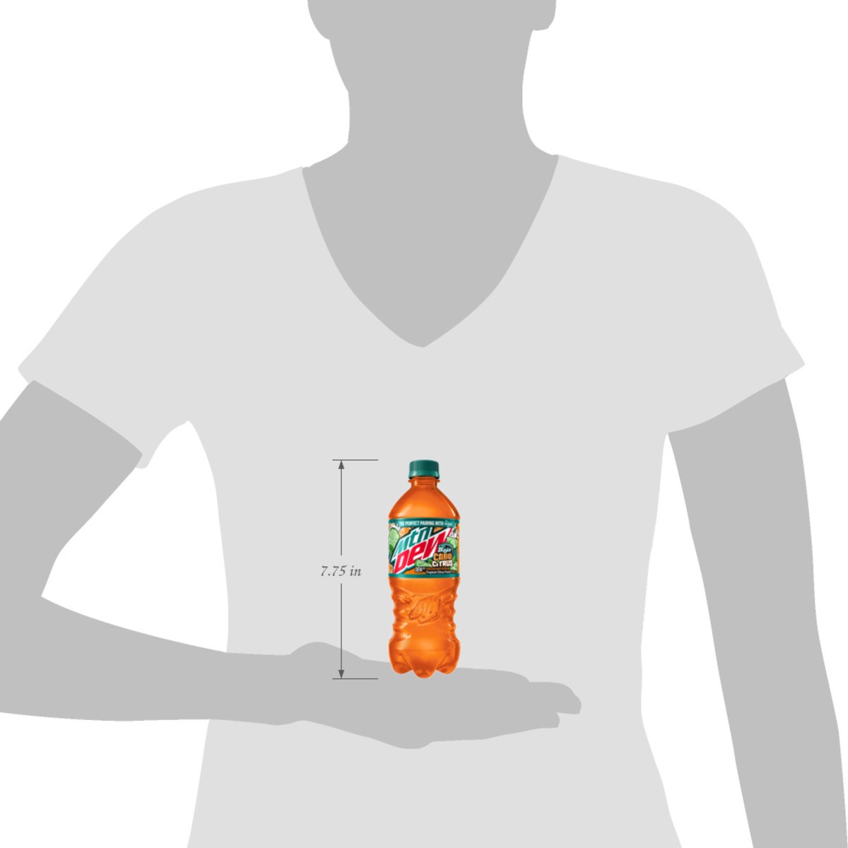 slide 4 of 8, Mountain Dew Baja Cabo Citrus Dew Tropical Citrus Punch 20 Fl Oz, 20 fl oz