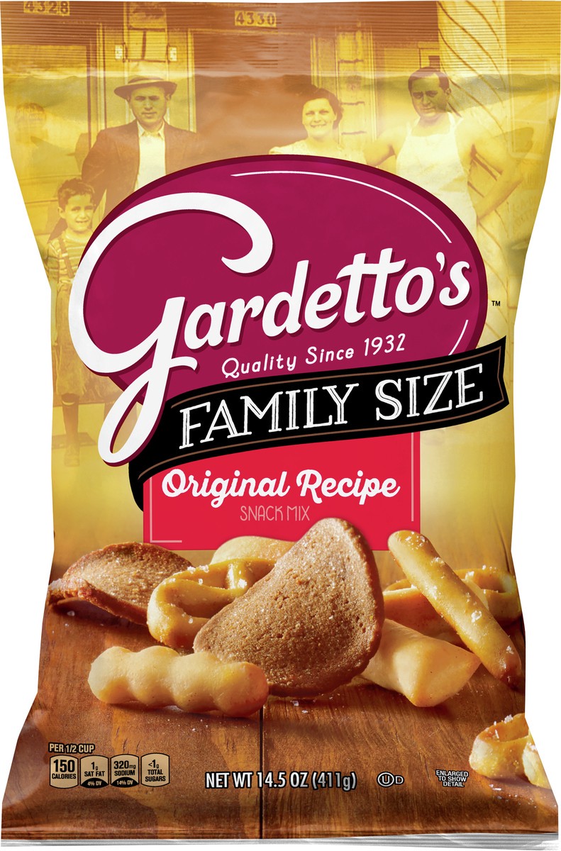 slide 4 of 9, Gardetto's Original Recipe Snack Mix, 14.5 oz