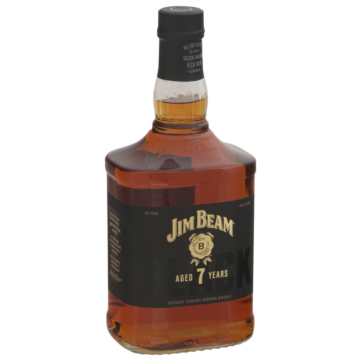 slide 11 of 13, Jim Beam Black 7 Year Old Kentucky Straight Bourbon Whiskey 1.75 L, 1.75 liter