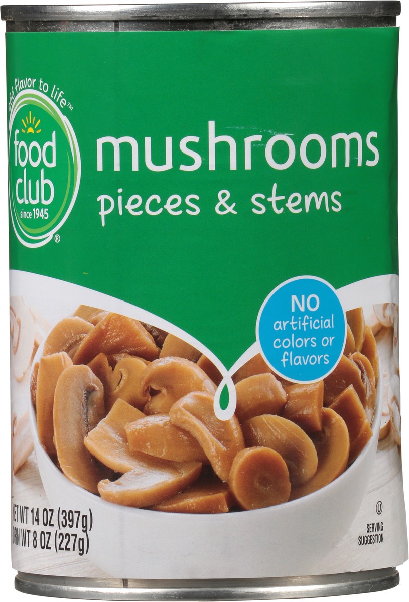 slide 7 of 11, Food Club Pieces & Stems Mushrooms 8 oz, 8 oz