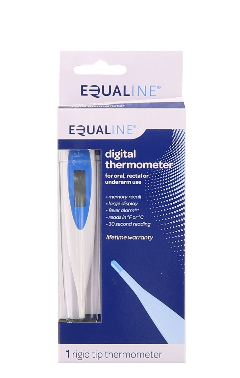 slide 1 of 1, Equaline Thermometer Digital, 1 ct