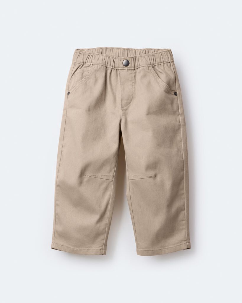 slide 4 of 9, Otteravenue Toddler Barrel Pant - Tan Tan 2T, 1 ct