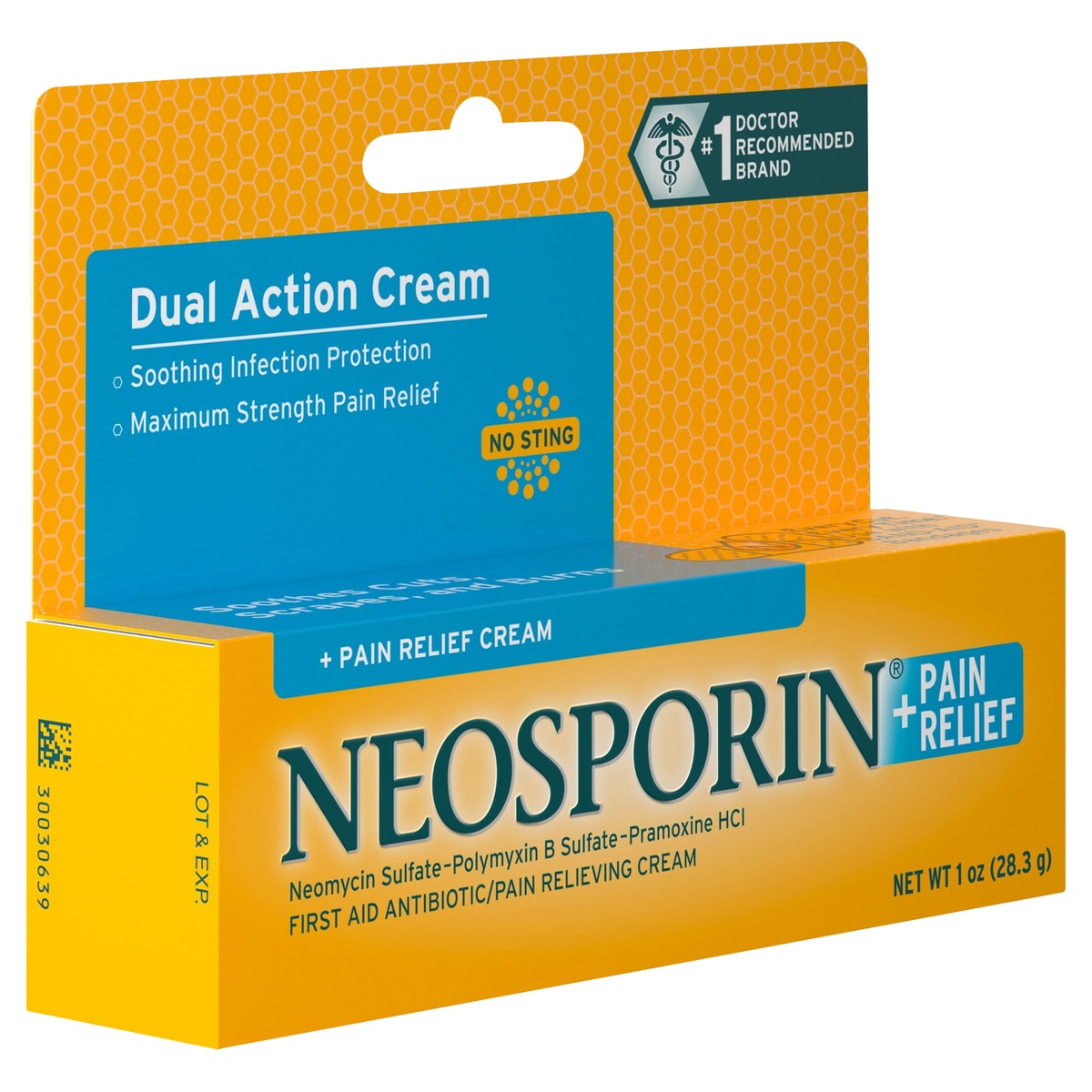 Neosporin Plus Pain Relief Maximum Strength First Aid Antibiotic Cream