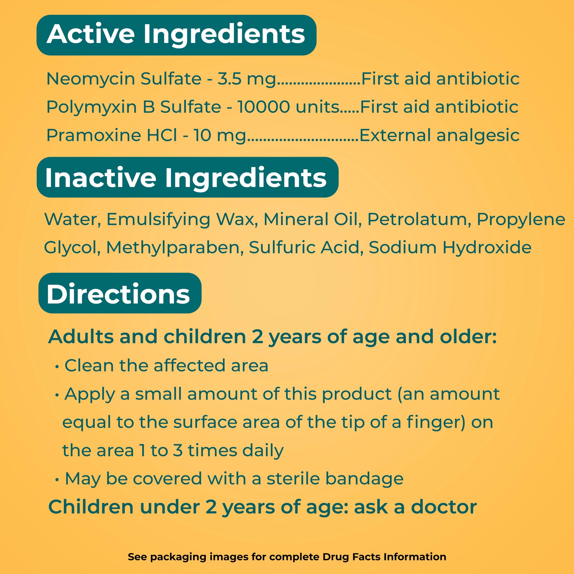 slide 8 of 9, Neosporin Plus Pain Relief Maximum Strength First aid Antibiotic Cream - 1oz, 1 oz