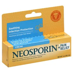 Neosporin + Pain Relief Cream, 1 Oz