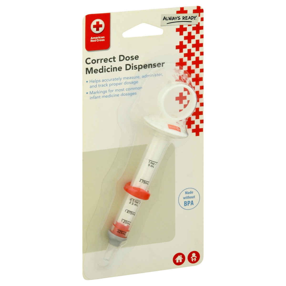 slide 8 of 11, American Red Cross Correct Dose Medicine Dispenser 1 ea, 1 ct
