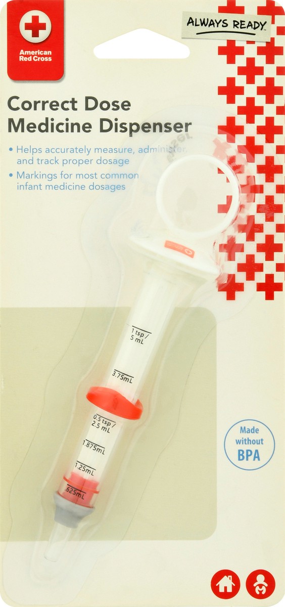 slide 2 of 11, American Red Cross Correct Dose Medicine Dispenser 1 ea, 1 ct