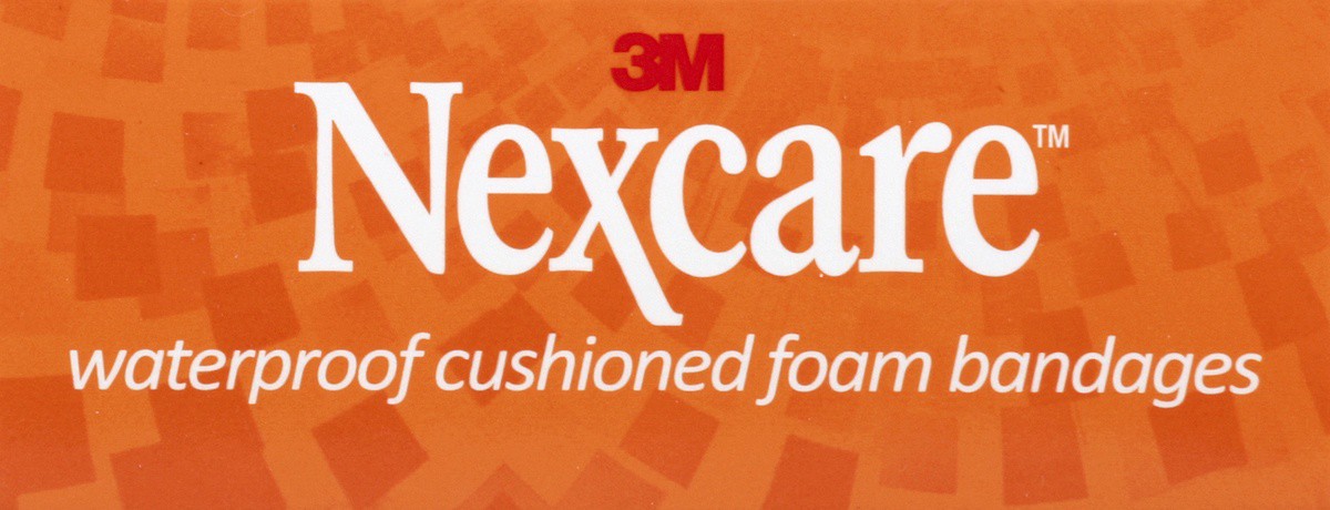 slide 6 of 9, Nexcare Cushioned Waterproof Bandages 20 ea, 20 ct