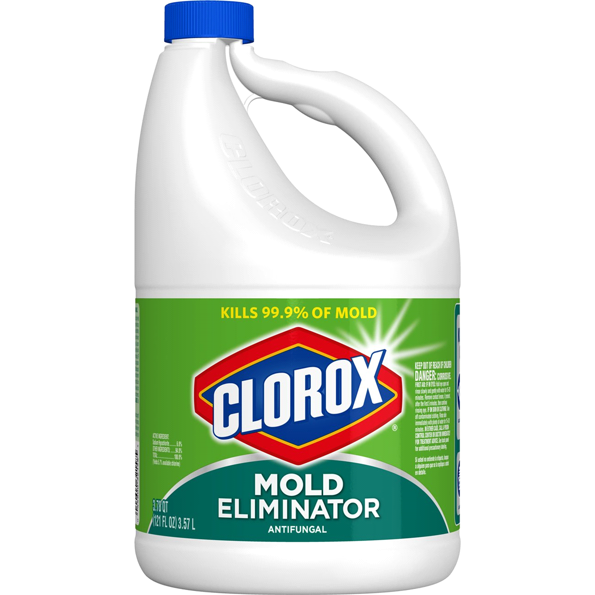 slide 1 of 1, Clorox Mold Eliminator Liquid Bleach, 121 oz