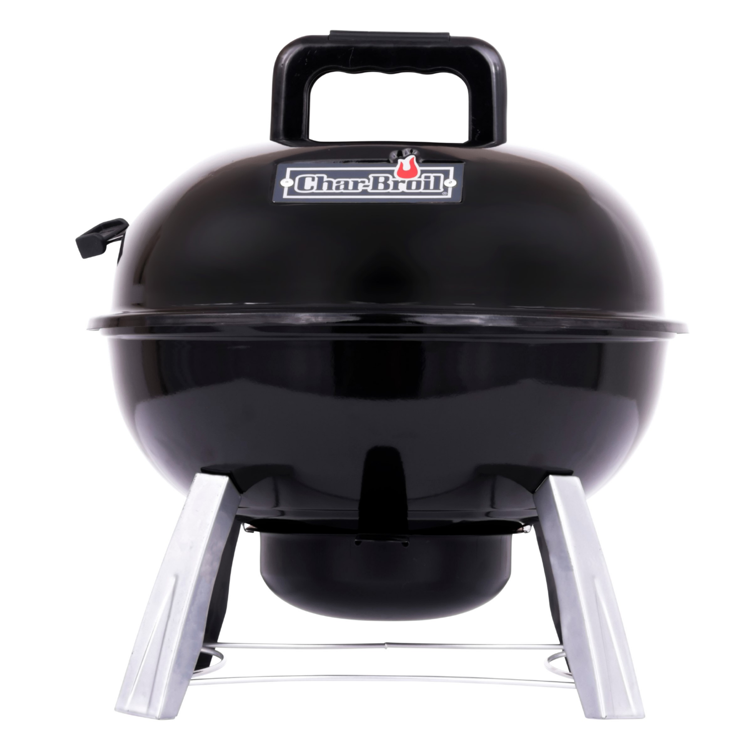 slide 1 of 7, Char-Broil 14"; Portable Kettle Charcoal Grill Black Model 13301719, 14.2 in