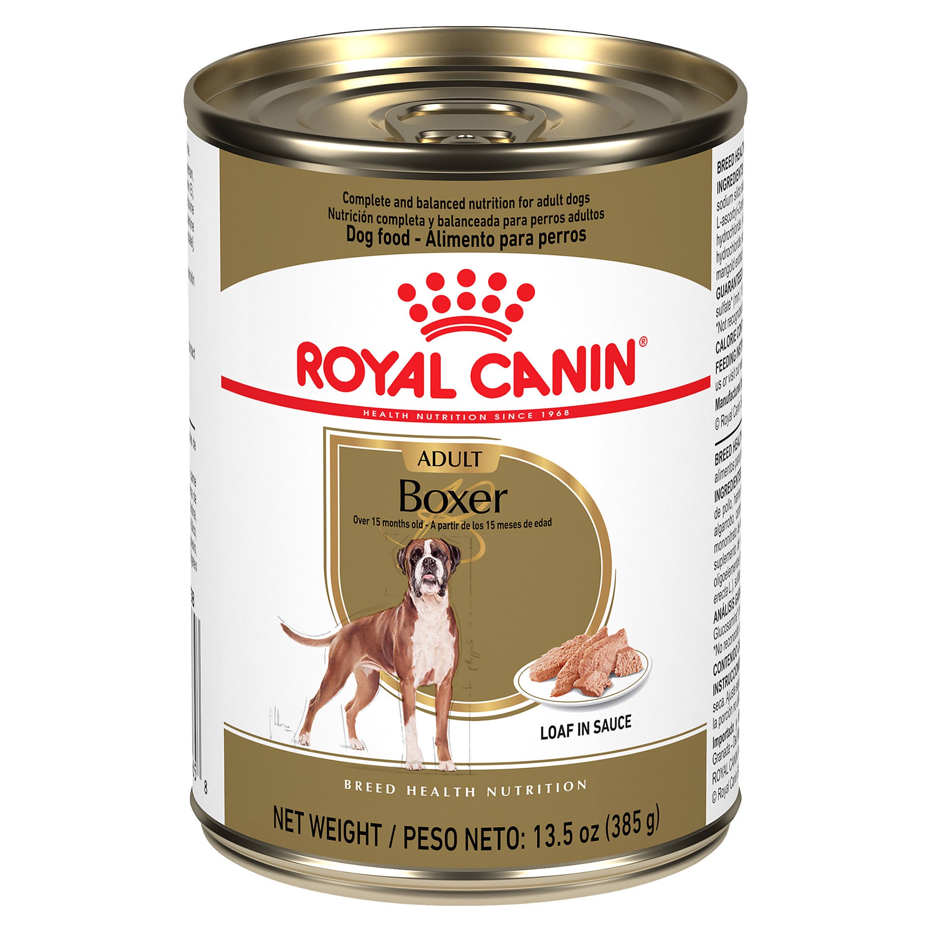 slide 1 of 9, Royal Canin Adult Boxer Dog Food, 13.5 oz