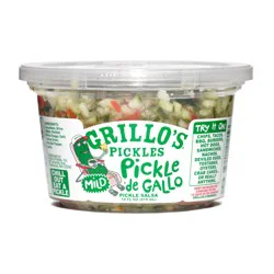 Grillo's Pickles Pickles Fresh Mild Pickle De Gallo 14 oz