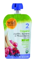 Wild Harvest Apple Banana Berry Baby Food