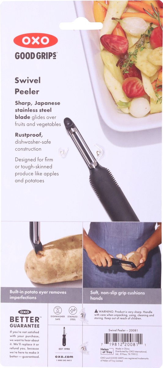 slide 4 of 9, OXO Good Grips Swivel Peeler 1 ea, 1 ct