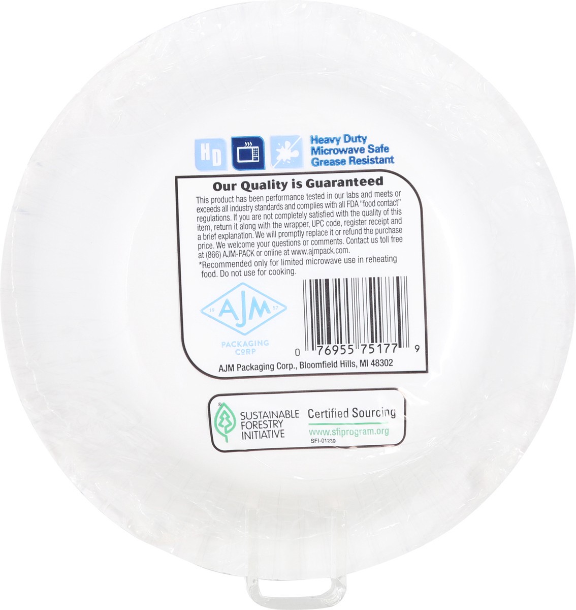 slide 2 of 9, modernware 12 Ounce Heavy Duty Designer Paper Bowls 10 ea, 10 ct