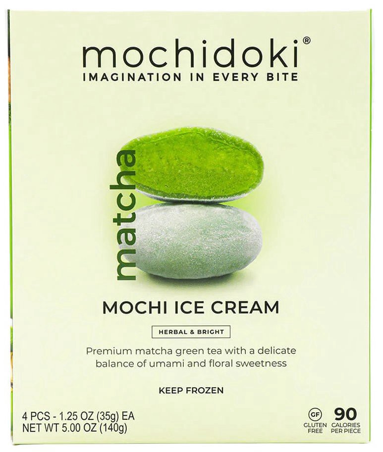 slide 1 of 1, Mochidoki Matcha Mochi Ice Cream, 4 ct