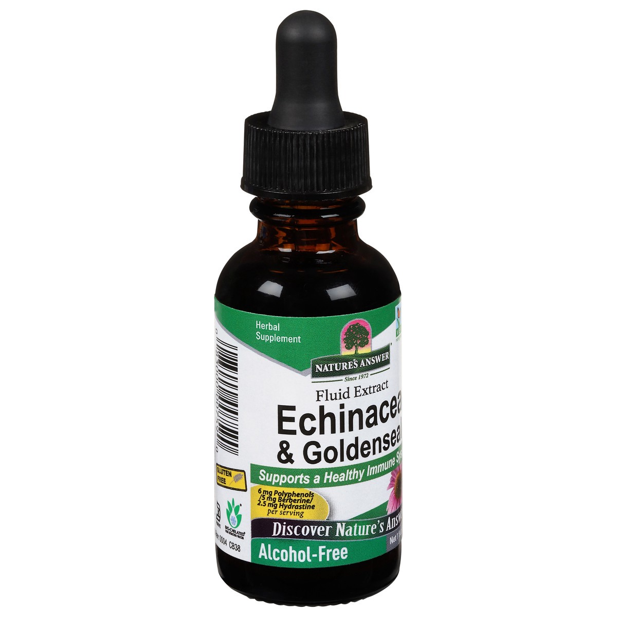 slide 2 of 9, Nature's Answer Echinacea & Goldenseal 1 fl oz, 1 fl oz