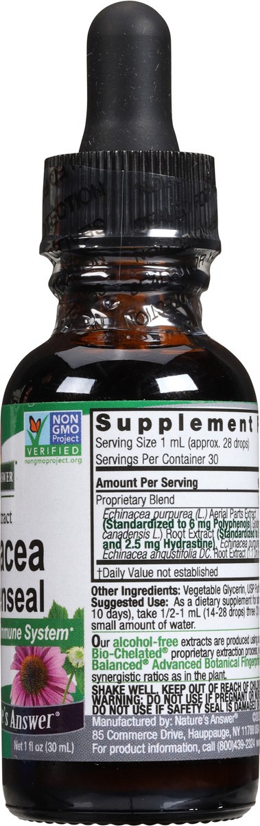 slide 8 of 9, Nature's Answer Echinacea & Goldenseal 1 fl oz, 1 fl oz