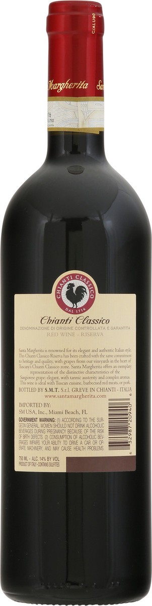 slide 6 of 9, Santa Margherita Riserva Chianti Classico 750 ml, 750 ml