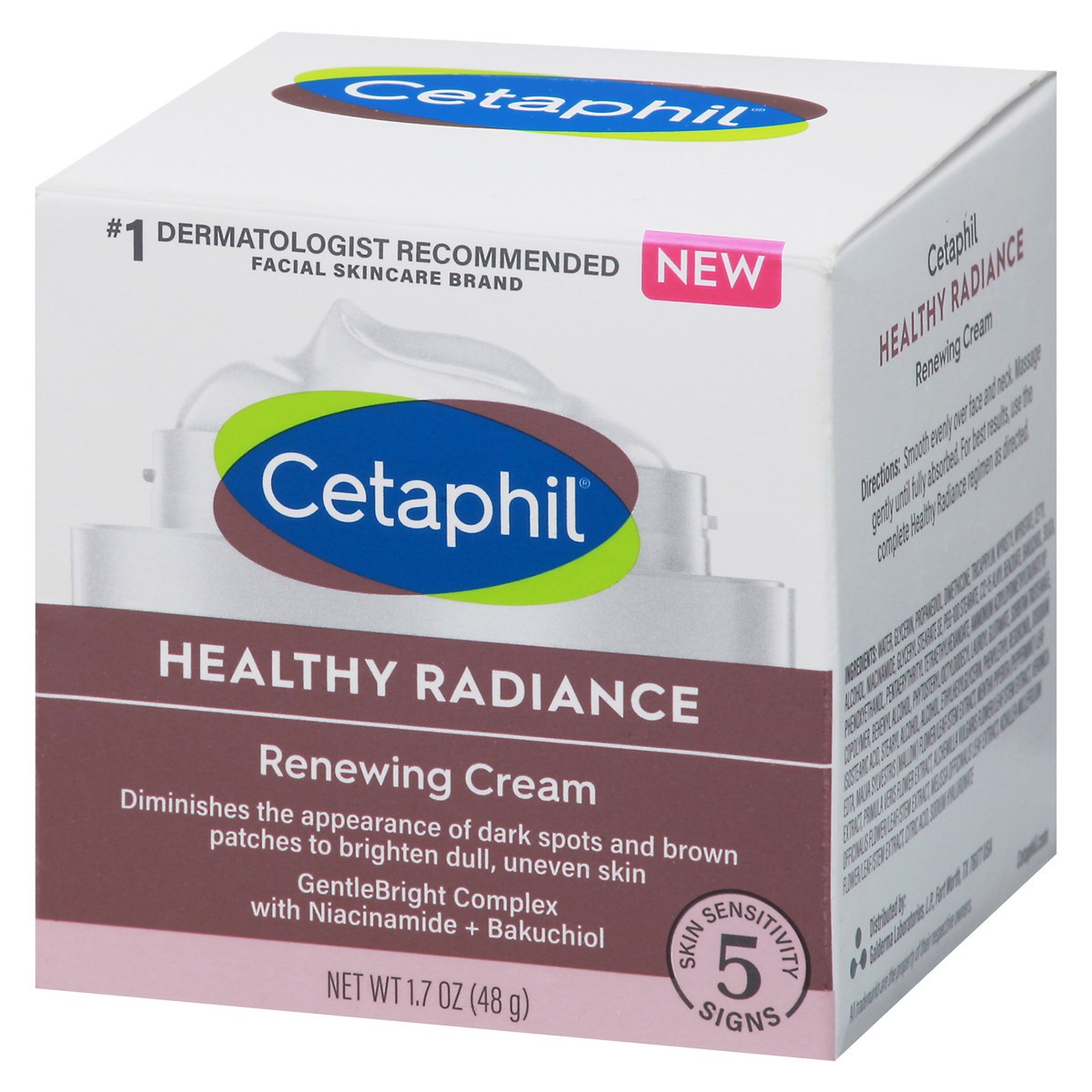 slide 7 of 9, Cetaphil Healthy Radiance Renewing Cream 1.7 oz, 1.7 oz