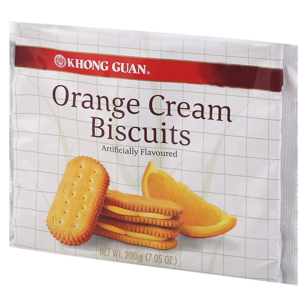 slide 10 of 14, Khong Guan Orange Cream Biscuits 7.5 oz, 7.5 oz