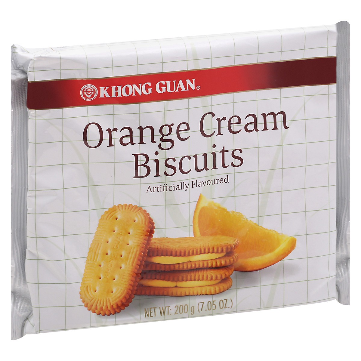 slide 13 of 14, Khong Guan Orange Cream Biscuits 7.5 oz, 7.5 oz