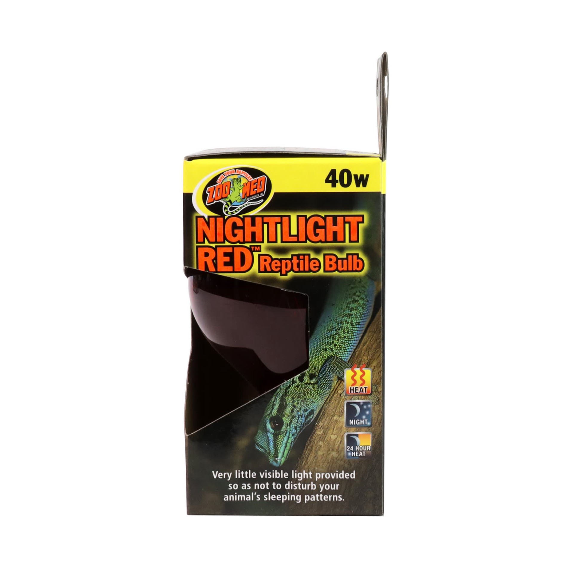 slide 1 of 1, Zoo Med Nightlight Red Reptile Bulb, 40 Watts, 1 ct