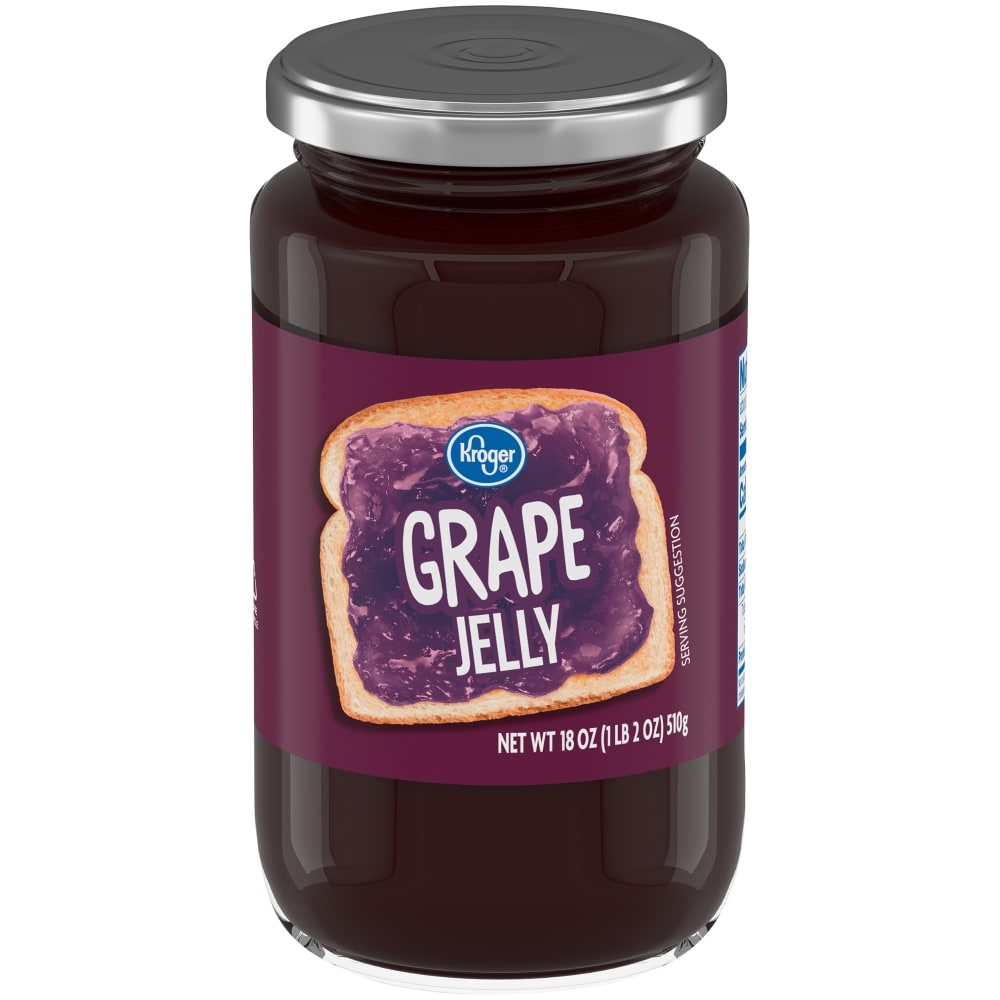 slide 1 of 1, Kroger Concord Grape Jelly, 18 oz