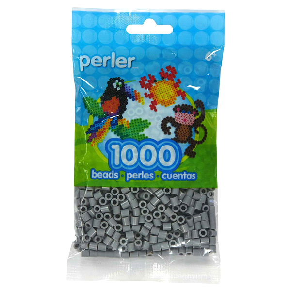 slide 1 of 1, Perler Beads Grey, 1 ct