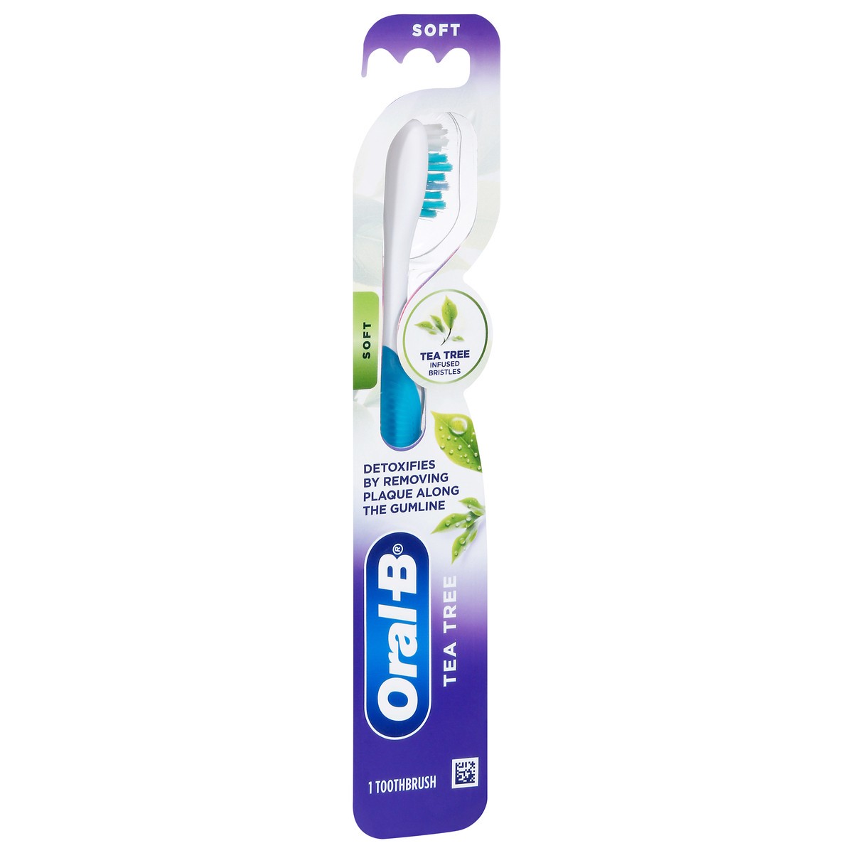 slide 8 of 9, Oral-B Soft Tea Tree Toothbrush 1 Each, 1 ea