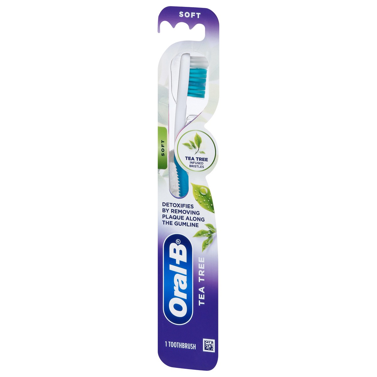 slide 5 of 9, Oral-B Soft Tea Tree Toothbrush 1 Each, 1 ea