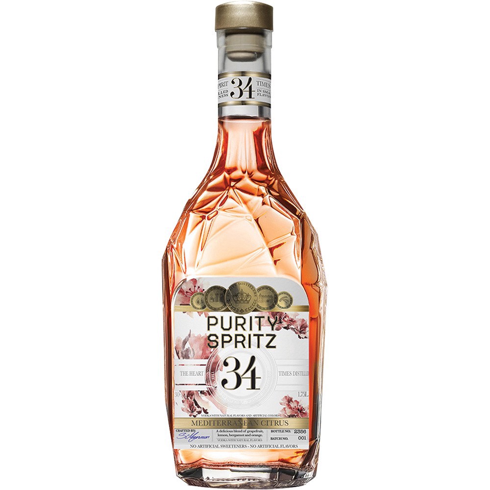 slide 1 of 1, Purity Vodka Spritz 34, 1.75 liter