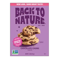 Back to Nature Chocolate Chunk Cookies