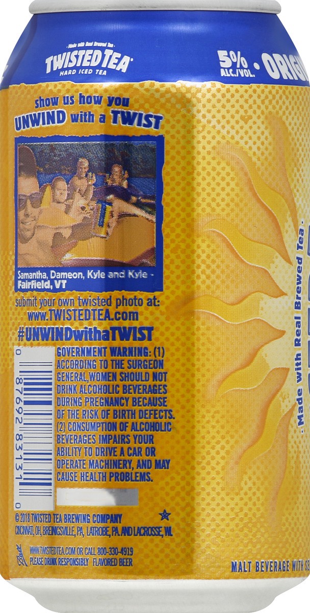 slide 3 of 4, Twisted Tea Lemonade, 24 oz