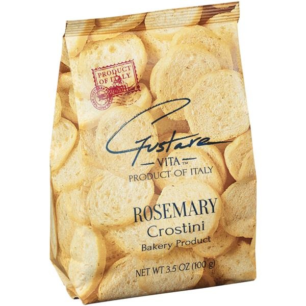 slide 1 of 1, Gustare Vita Rosemary Crostini Bakery Product, 3.5 oz