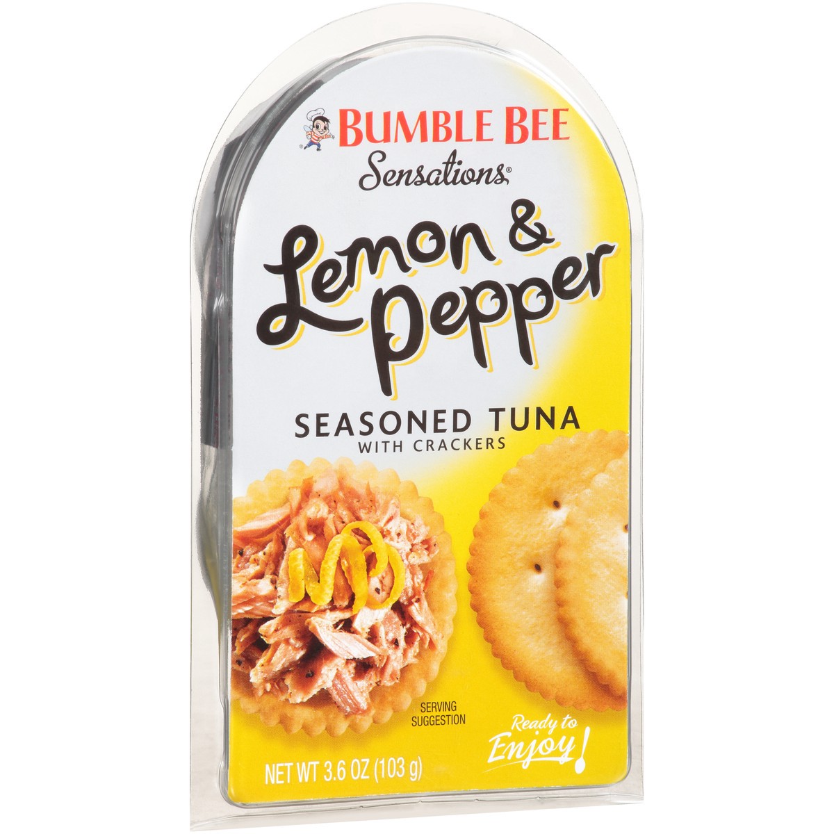 slide 2 of 11, Bumble Bee Sensations Lemon & Pepper Seasoned Tuna, 3.6 oz