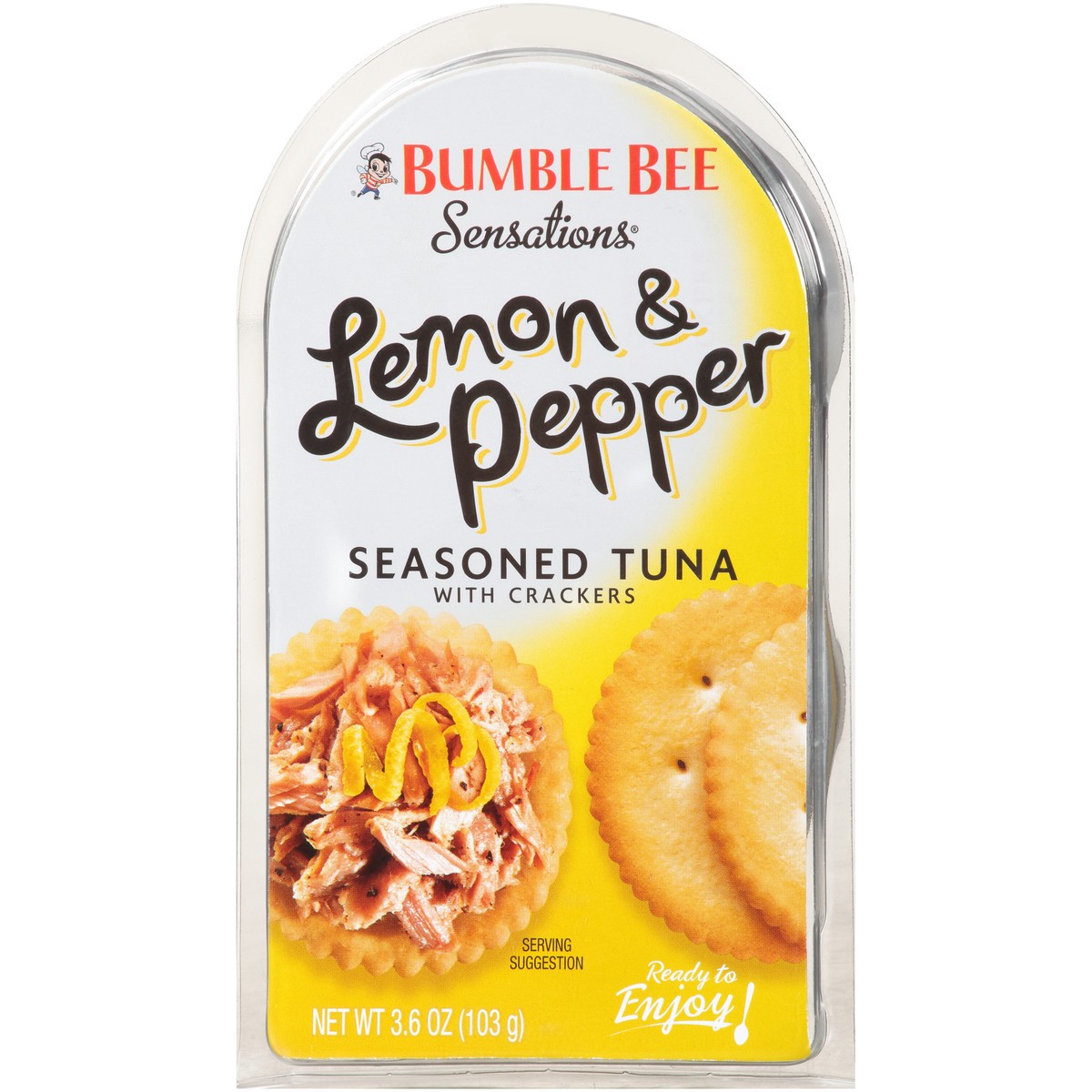 slide 3 of 11, Bumble Bee Sensations Lemon & Pepper Seasoned Tuna, 3.6 oz