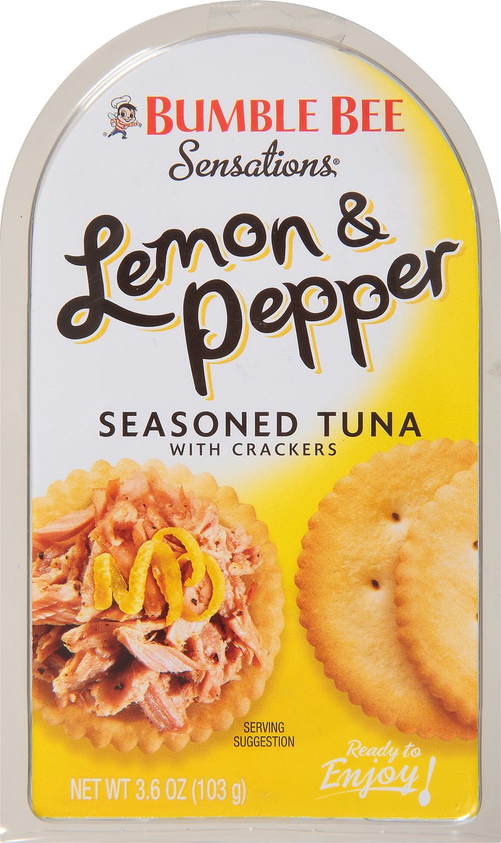 slide 11 of 11, Bumble Bee Sensations Lemon & Pepper Seasoned Tuna, 3.6 oz