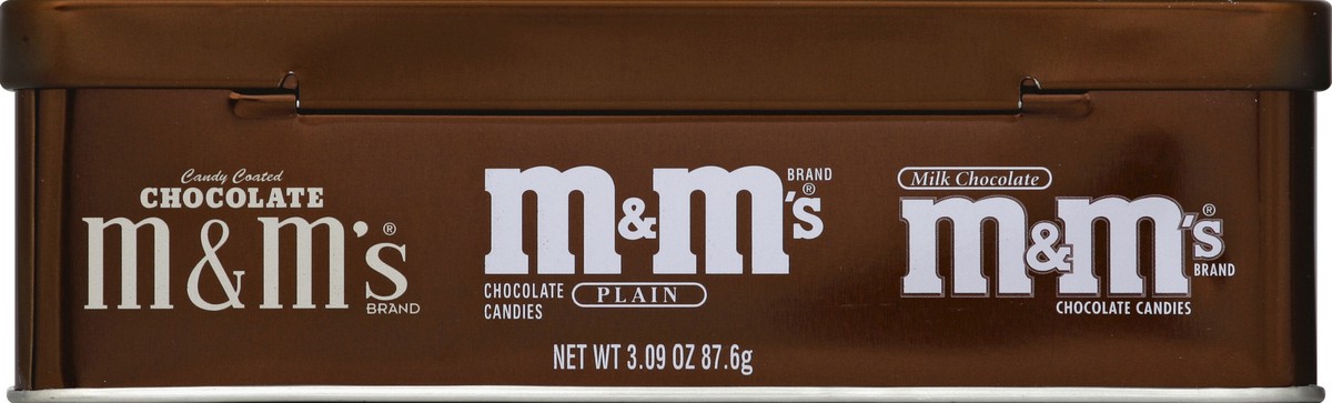 slide 6 of 6, M&M's Chocolate Candies, Milk Chocolate, Plain, Fun Size, 3.7 oz