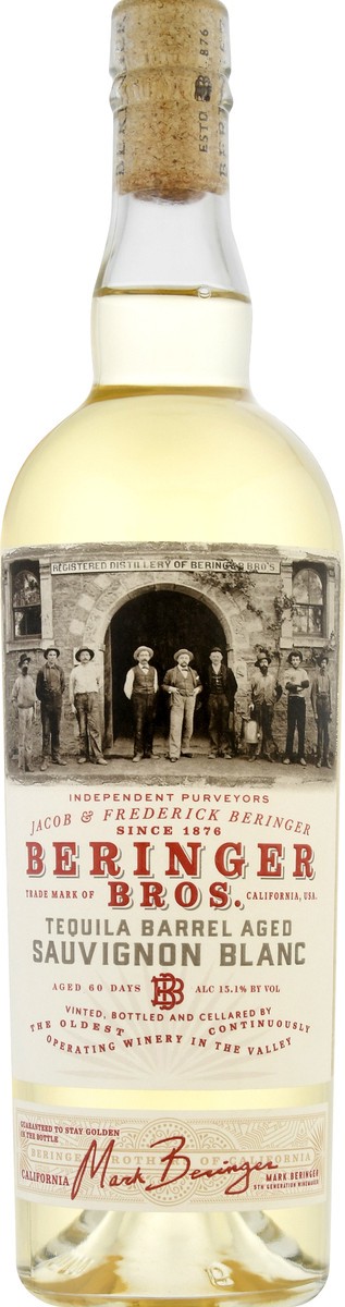 slide 6 of 9, Beringer Bros Sauv Blanc Tequila Barrel Aged, 750 ml