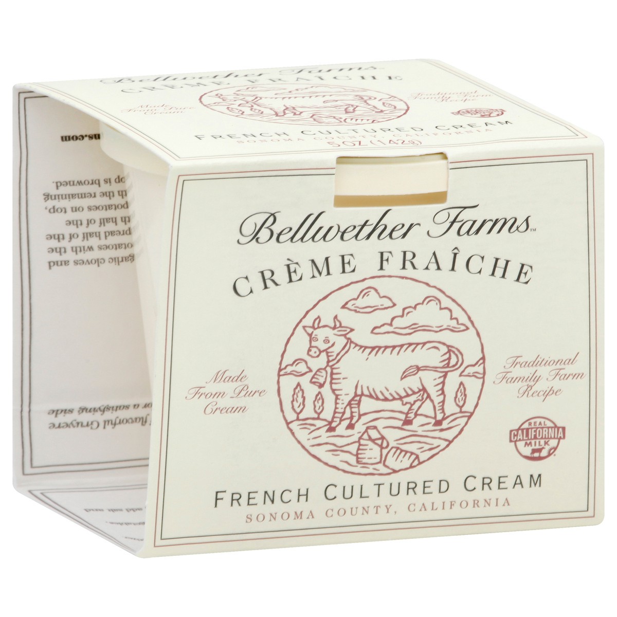 slide 2 of 9, Bellwether Farms Creme Fraiche French Cultured Cream 5 oz, 5 oz