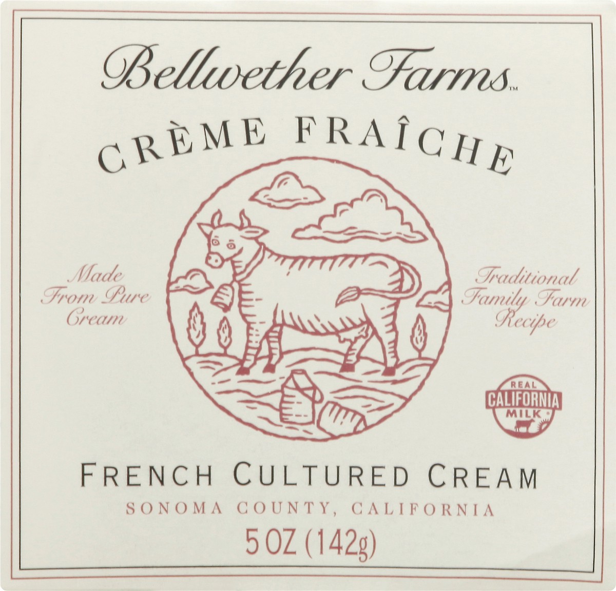 slide 6 of 9, Bellwether Farms Creme Fraiche French Cultured Cream 5 oz, 5 oz