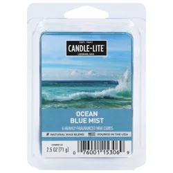 Candle-Lite Ocean Blue Mist Fragranced Wax Cubes